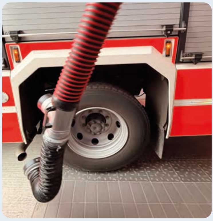 Automatisches Ablösen des ELMA-Mundstücks beim Ausfahren